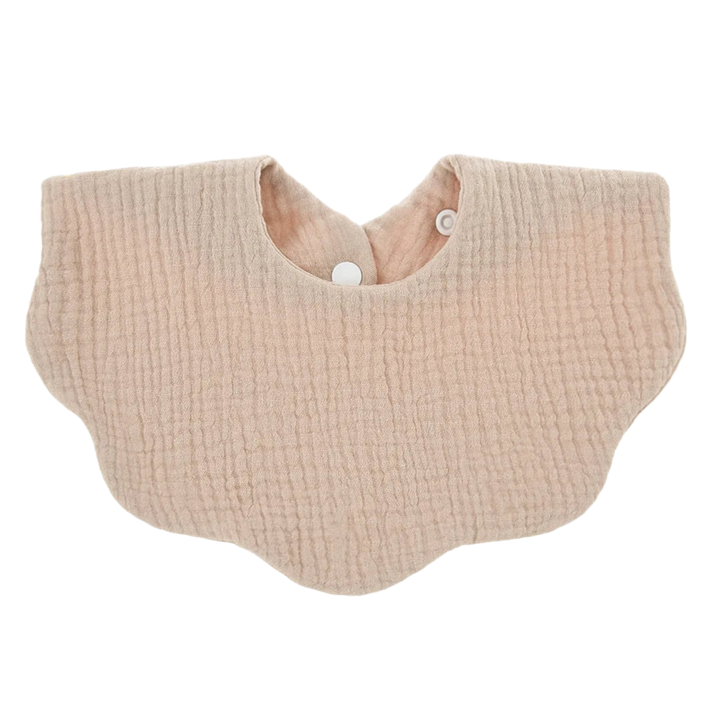 Scalloped Dribble Bib