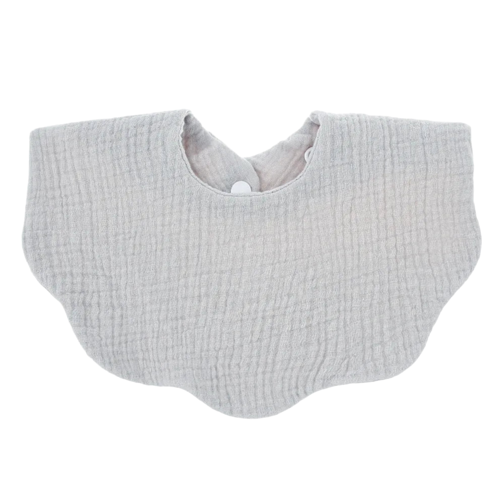 Scalloped Dribble Bib