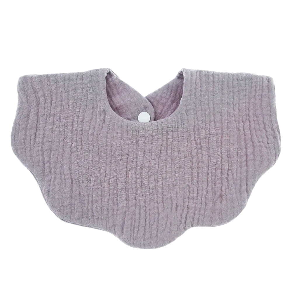 Scalloped Dribble Bib