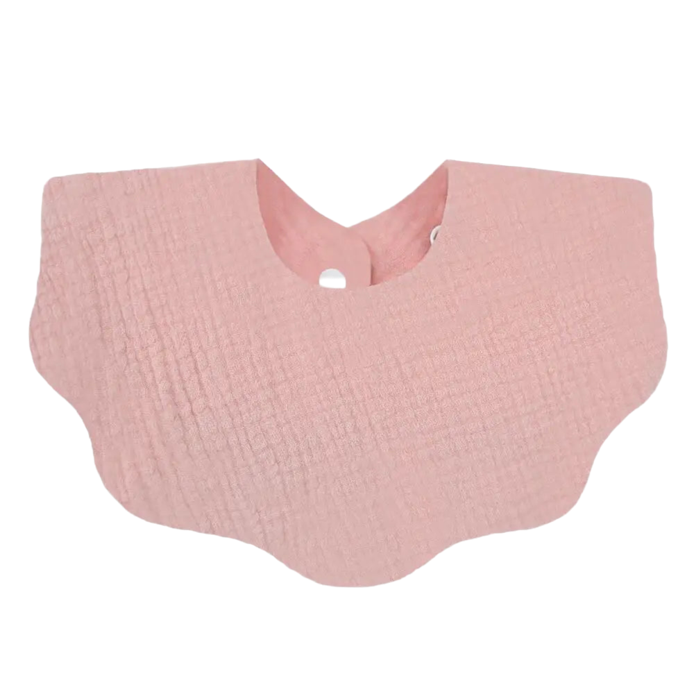 Scalloped Dribble Bib