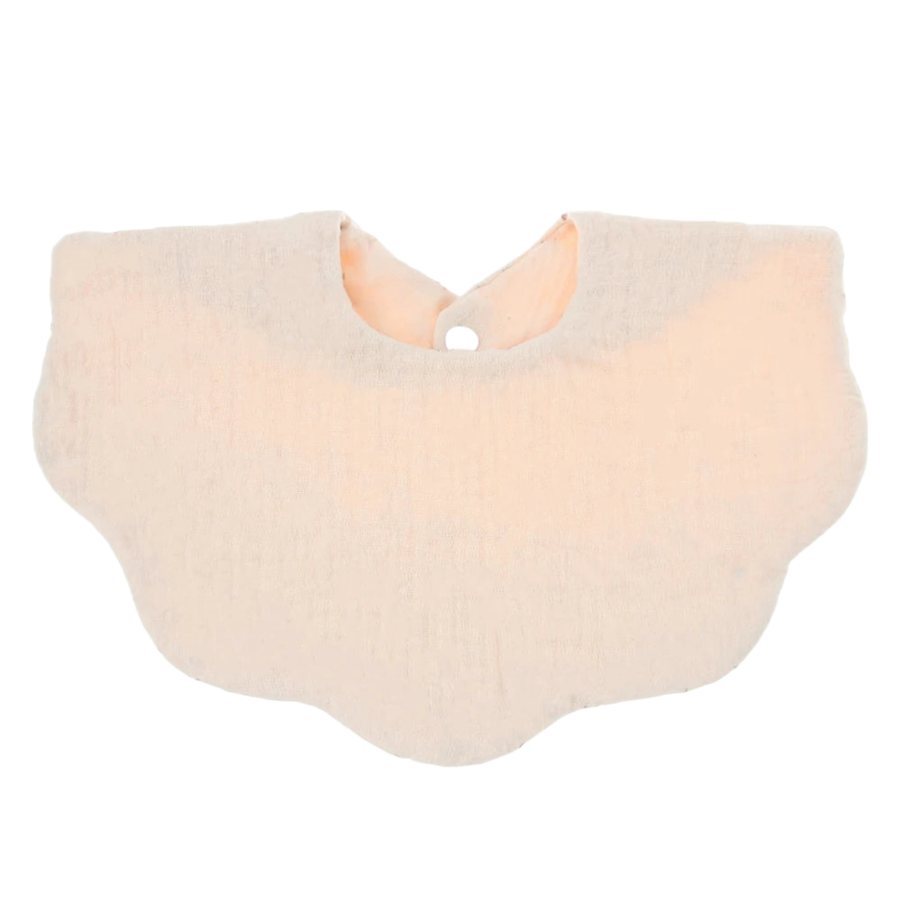 Scalloped Dribble Bib