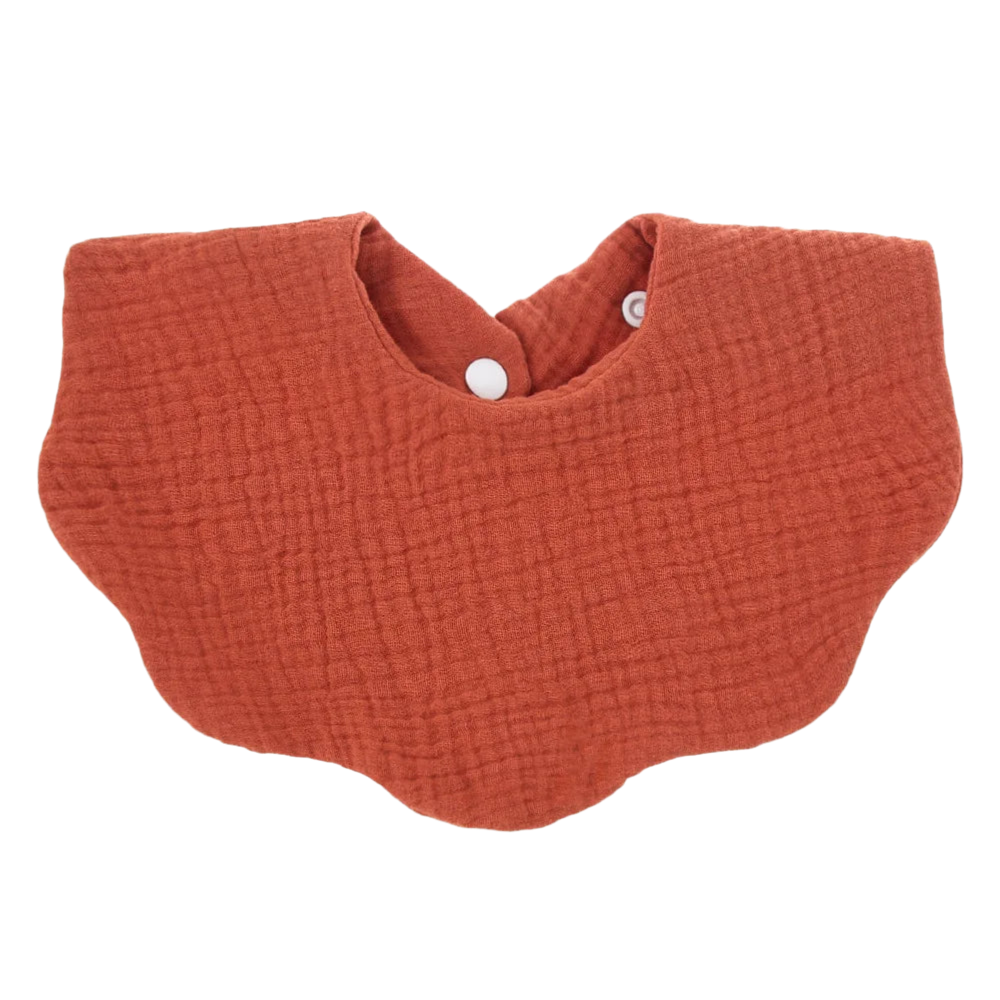 Scalloped Dribble Bib