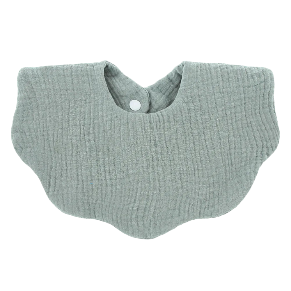 Scalloped Dribble Bib