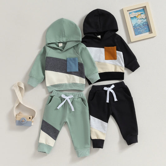 Colorblock Sweatsuit