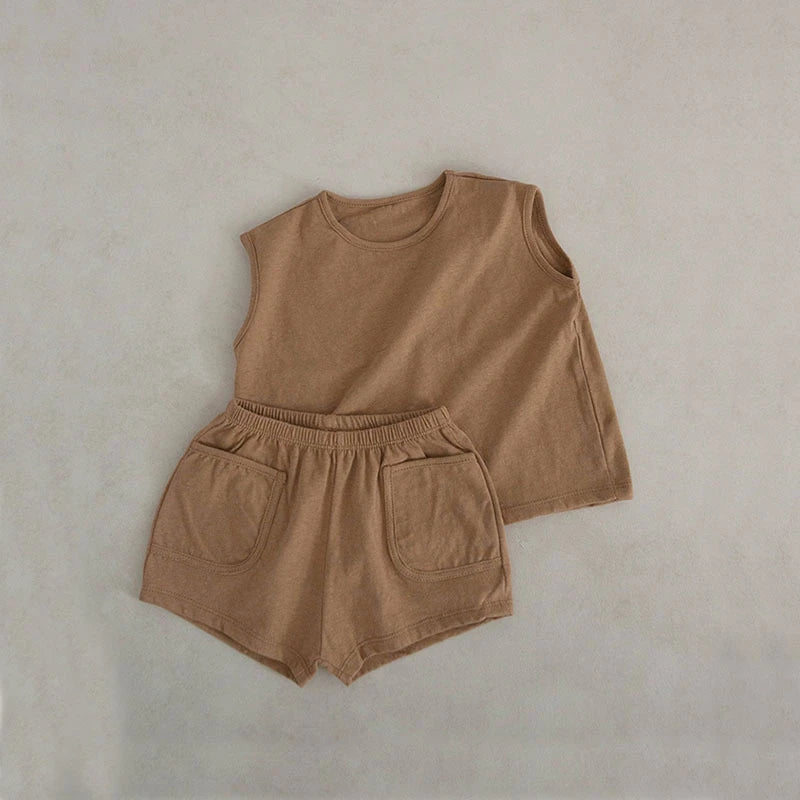 Cotton Short and Tank Set