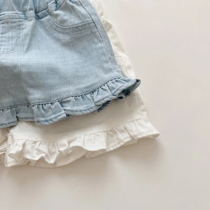 Ruffled Shorts