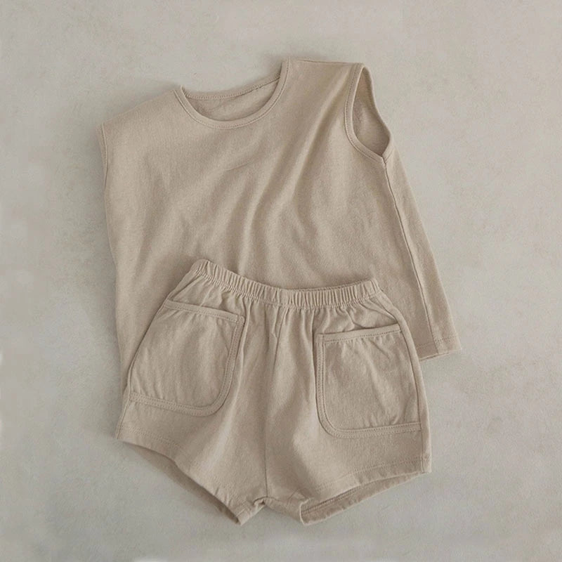 Cotton Short and Tank Set