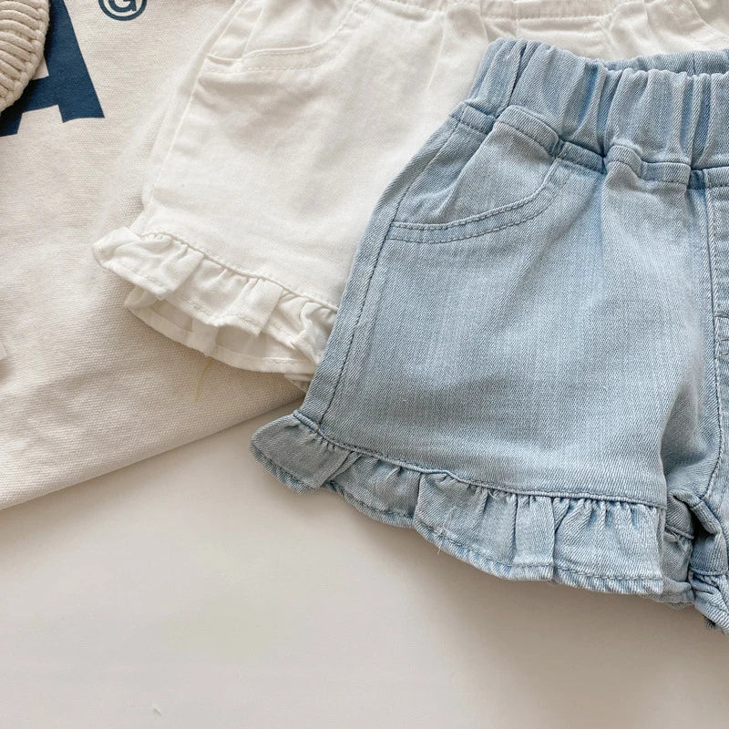 Ruffled Shorts